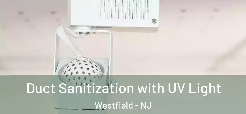  Duct Sanitization with UV Light Westfield - NJ